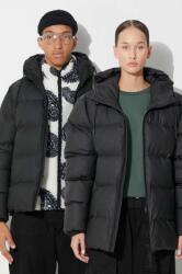 Rains rövid kabát 15120 Jackets fekete, téli - fekete L