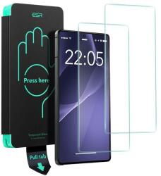 ESR ESR0356 ESR Samsung Galaxy S25 Ultra karcálló, ütésálló kijelzővédő üvegfólia, 9H tempered glass, törlőkendővel, átlátszó (ESR0356)