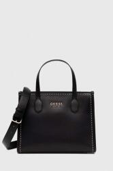 Guess kézitáska SILVANA fekete, HWVC86 65220 - fekete Univerzális méret