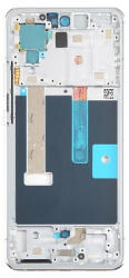 Nokia X30 5G előlap keret, lcd kijelző és érintőpanel, fehér (gyári)