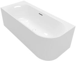 Villeroy & Boch Loop & Friends fal mellé szerelhető fűrdőkád 180x80 cm ovális fehér UBA180LOF9CL00V-01 (UBA180LOF9CL00V01)