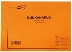 Bluering Erdõ munkanapló A4, fekvõ 25x3 példányos 121/V (72165) - tonerpiac