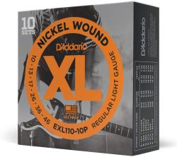 D'Addario EXL110-10P 10-46 - 10 készlet