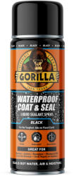 Gorilla Glue Gorilla Coat & Seal Vízálló Bevonat és Tömítő SPRAY Fekete 450ml (115173)