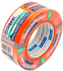 Blue Dolphin Kültéri Szövetes Vakolószalag érdes felületekre - narancssárga, UV-álló 14 napig 48mm x 20m (DOLorange20)
