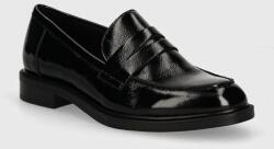 Vagabond Shoemakers bőr mokaszin AMINA fekete, női, lapos talpú, 5703-060-20 - fekete Női 41