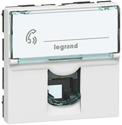 Legrand 078732 Program Mosaic RJ12 aljzat 2m, fehér ( Legrand 078732 ) (078732)