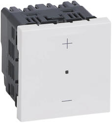 Legrand 078408A Program Mosaic nyomógombos fényerőszabályzó 150W, 3 vezetékes, fehér (Legrand 078408A) (078408A)
