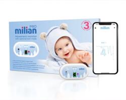 Milian légzésfigyelő PRO Bluetooth Standard - 3 db érzékelőlappal