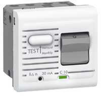 Legrand 077531 Program Mosaic 1P ÁVK 10A 2m, 30mA, fehér ( Legrand 077531 ) (077531)