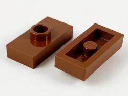 LEGO® alaplap, módosított 1 x 2, csatlakozóval a tetején, típus 3 (jumper) (4219726t3)
