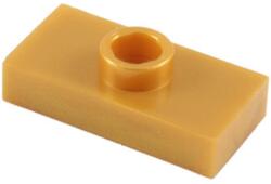 LEGO® alaplap, módosított 1 x 2, csatlakozóval a tetején, típus 2 (jumper) (4523157)