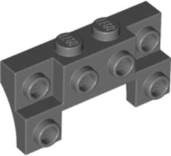 LEGO® kocka, módosított 2 x 4 - 1 x 4 2 süllyesztett szegecsekkel és vékony oldalsó ívekkel (6066119)