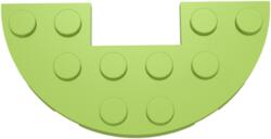 LEGO® alaplap, félkör, 3 x 6, 1 x 2-es kivágással (6109765)