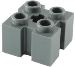 LEGO® kocka, módosított, 2 x 2, 4 oldalán bevágással, tetején x lyukkal (4583879)