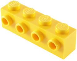 LEGO® kocka, módosított, 1 x 4, 4 csatlakozóval az oldalán (4164073)