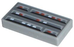 LEGO® csempe 1 X 2, dekorált, SW számítógép (4212363)