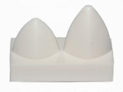 LEGO® csempe, módosított, 1 x 2 2 függőleges foggal (6046384)