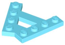 LEGO® alaplap, módosított, "A" forma, 2 - 1 x 4 (6124250)