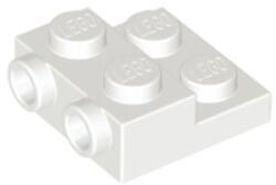 LEGO® alaplap, 2 x 2 x 2/3, csatlakozóval az oldalán is (6046979)