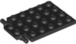 LEGO® alaplap, módosított, 4 x 6, csapóajtó (4595711)