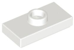 LEGO® alaplap, módosított 1 x 2, csatlakozóval a tetején, típus 1 (jumper) (6051511)