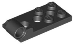 LEGO® zsanér alaplap, 2 x 4, 3 lyukkal, oldalán csatlakozóval (6038385)