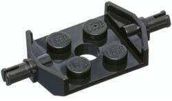 LEGO® alaplap módosított, 2 x 2, széles keréktartó csatlakozóval és lyukkal (615726)