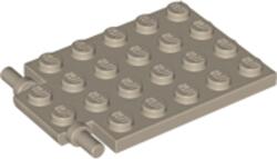 LEGO® alaplap, módosított, 4 x 6, csapóajtó (4595712)