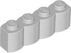 LEGO® kocka, módosított, 1 x 4, íves oldallal (4110025)