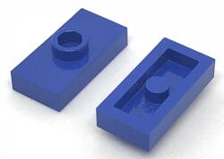 LEGO® alaplap, módosított 1 x 2, csatlakozóval a tetején, típus 3 (jumper) (379423t3)