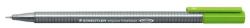 STAEDTLER Tűfilc, 0, 3 mm, STAEDTLER "Triplus 334", világoszöld (TS33451) - tintasziget