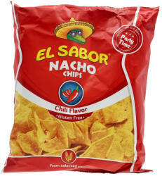 El Sabor Nachos Chips Chili Gm 220g