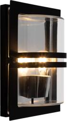 Norlys Basel fekete-opál LED kültéri fali lámpa (NO-671BL) LED 1 izzós IP54 (671BL)
