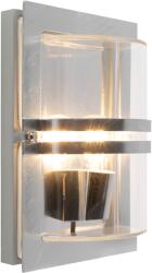Norlys Basel szürke-opál LED kültéri fali lámpa (NO-671GA) LED 1 izzós IP54 (671GA)