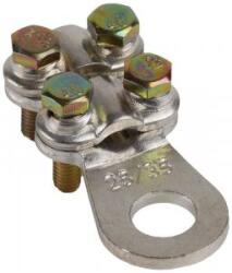 Tracon Electric Csavarozható réz lemezsaru, 4 csavarral 25-35mm2, M8, 4x(M5x22) (WCJB-25-35)