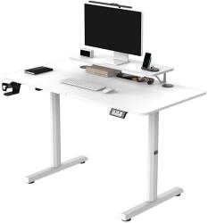 Ultradesk Birou pentru gaming Ultradesk - Highlander, alb (UDESK-HG-WT)