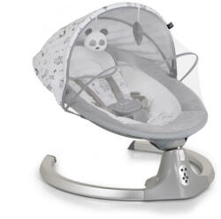 Moni Ari elektromos hinta 360 fok forgatható, 2 játékkal szürke - manopalota