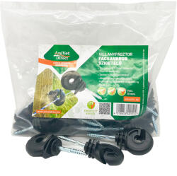 Kerbl AnivetDirect Villanypásztor ring szigetelő, facsavaros, erősített 25 db (KR44314-AD)