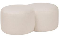 noo. ma Bézs kárpitozott Umbo puff, 88 x 55 cm (NOO-FUR4011)