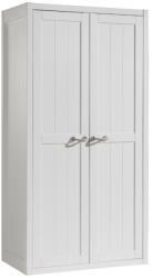 Vipack Fehér fa szekrény Vipack Lewis 200 x 100 cm (LEKL1214)