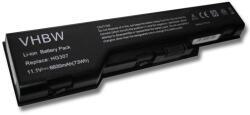 VHBW Akkumulátor Dell XPS M1730, 6600 mAh (800101304)