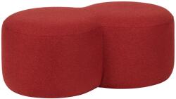 noo. ma Piros kárpitozott Umbo puff, 88 x 55 cm (NOO-FUR4012)
