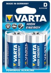 VARTA Varta High Energy akkumulátor Mono / D, 2 db (8005517)