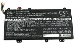 VHBW Akkumulátor HP Envy M7 17-U000 / 17t-U000 / 17t-U100 / M7-U000, 5200 mAh (800114528)