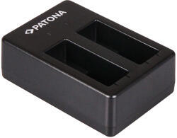 Patona GoPro Hero 5 / Hero 6 / Hero 7 akkumulátortöltő MicroUSB Dual (1935)
