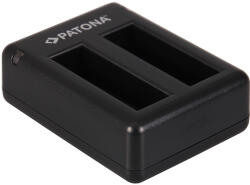 Patona GoPro Hero 4 akkumulátortöltő, AHDBT-401, kettős, MicroUSB (1983)
