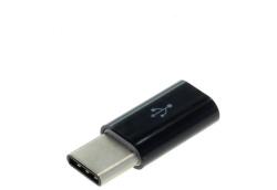 OTB Adapter MicroUSB-ről USB-C-re, fekete (8011109)