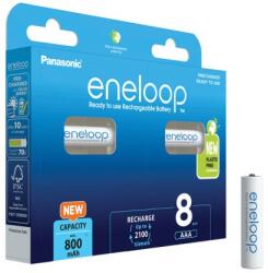Panasonic Panasonic Eneloop AAA elem, 8 db (8014730)
