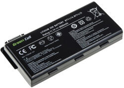 Green Cell Akkumulátor MSI A5000 / A6000 / A6200 / CR600, 6600 mAh (MS02)